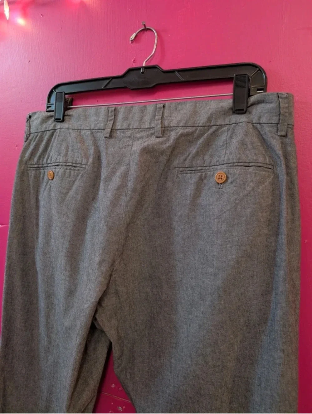 J.Crew Gray Slim Bedford Pants W34 L34